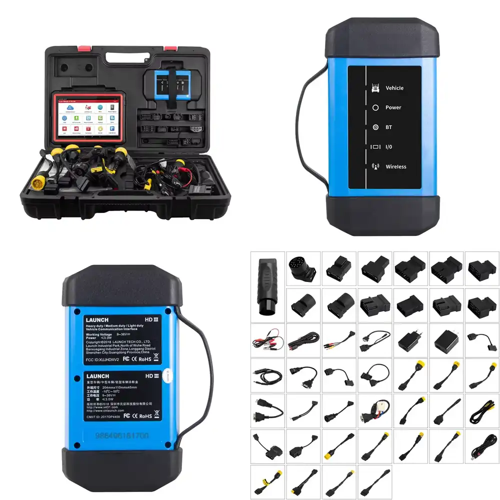 Heavy Equipment Diagnostic Tool - X431 Pro3s için X431 Yüksek Çözünürlüklü
