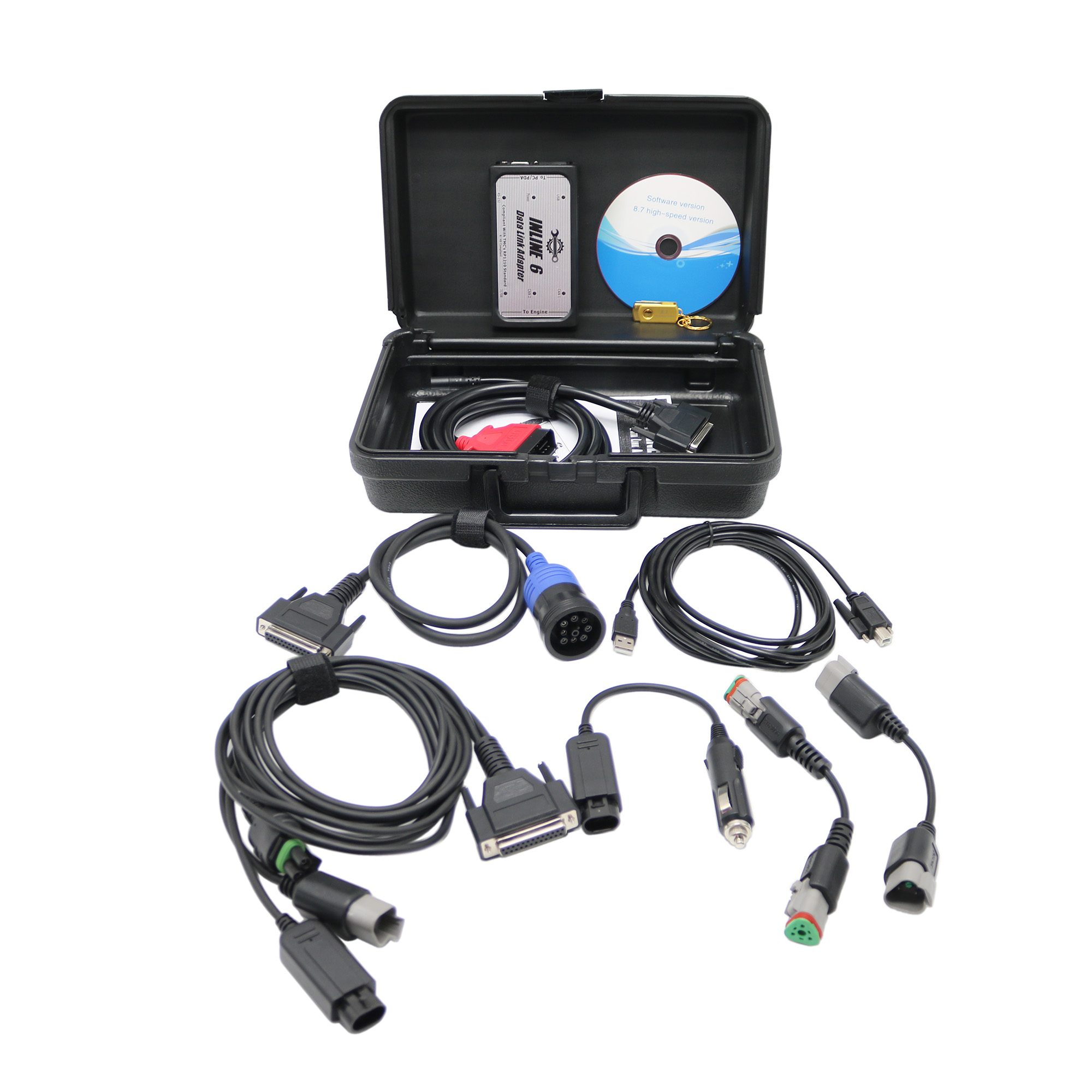 Heavy Equipment Diagnostic Tool - Cummin Inline 6 Veri Bağlantılı Tam