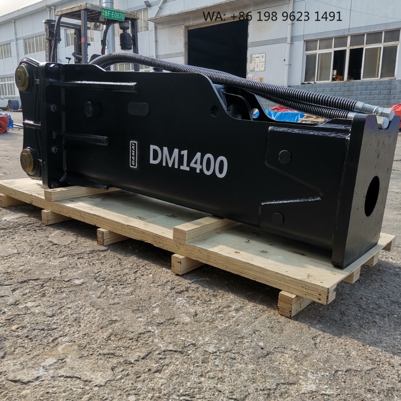 Mini Excavator - Mini Yan Hidrolik Kırıcı Güçlendirilmiş Silindir