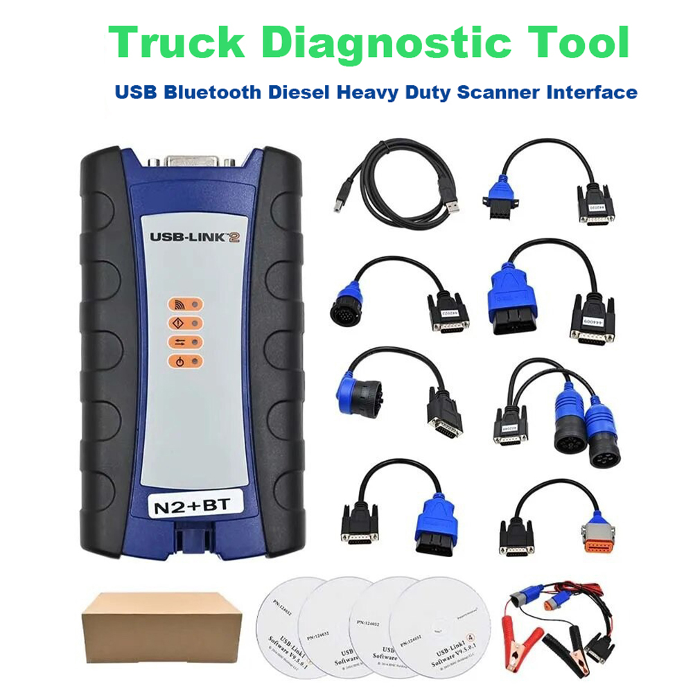 NEXIQ USB Link 2 BT Kamyon Teş - Heavy Equipment Diagnostic Tool incelemesi ve fiyatı