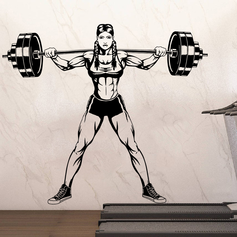 Büyük Spor Salonu Kadın Dambıl - Heavy Equipment Stickers incelemesi ve fiyatı
