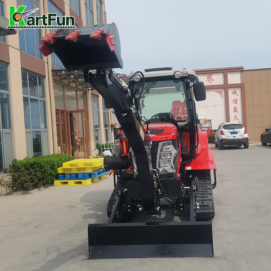 Ağır Hizmet Tipi Paletli Trakt - Tractor Backhoe incelemesi ve fiyatı