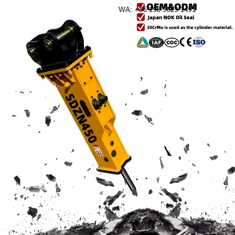 OEM Özel Sessiz Hidrolik Kırıc - Mini Excavator incelemesi ve fiyatı