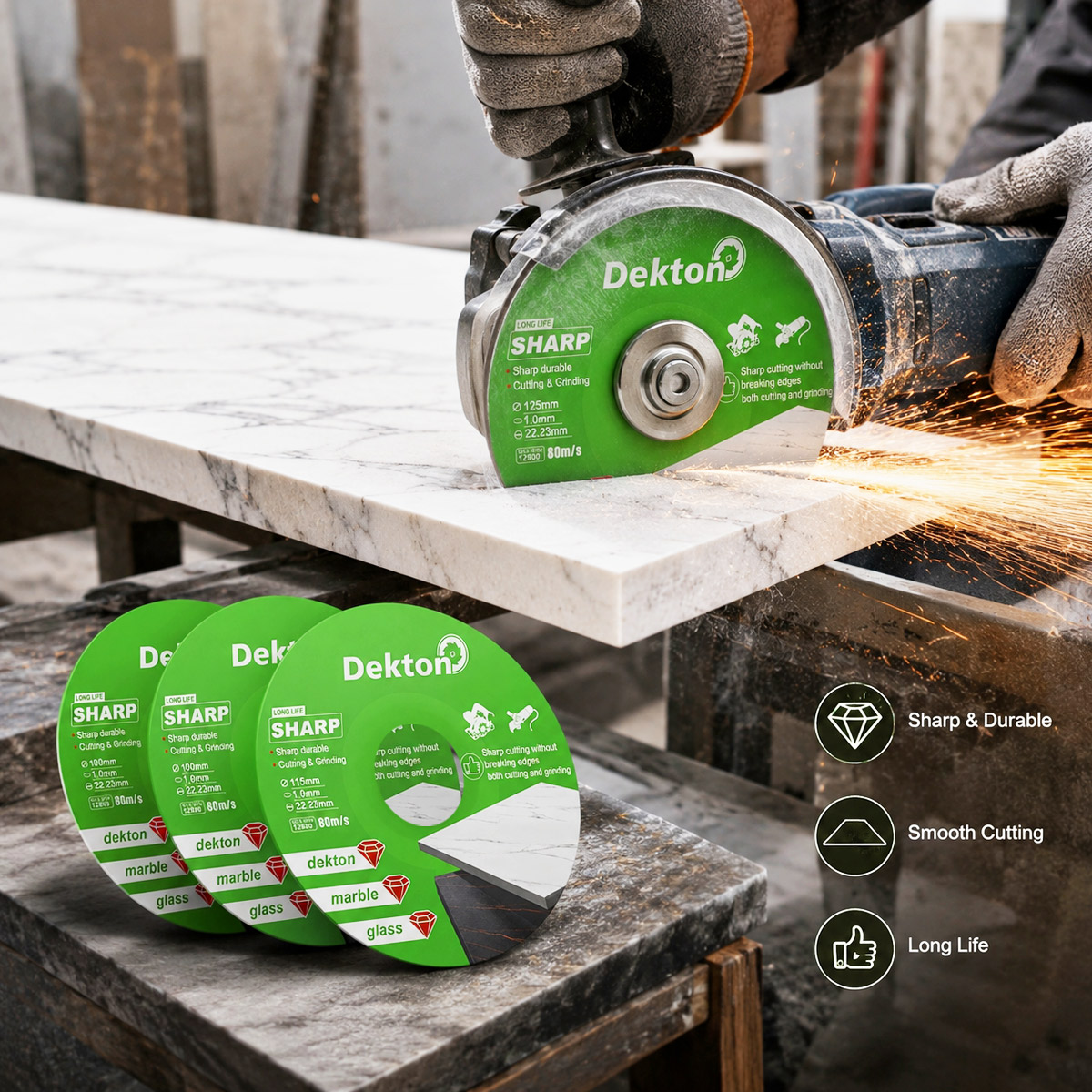 Elmas Kesme Diski 100-125mm x2 - Brick Cutting Saw incelemesi ve fiyatı