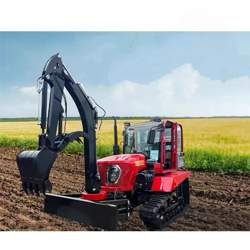 Özelleştirilmiş 35HP Paletli T - Tractor Backhoe incelemesi ve fiyatı