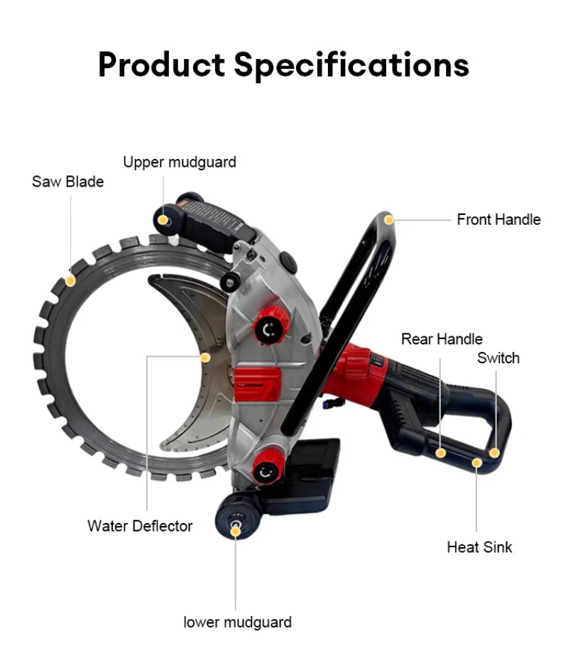 8800W Elektrikli Beton Kesicil - Electric Concrete Cutter incelemesi ve fiyatı